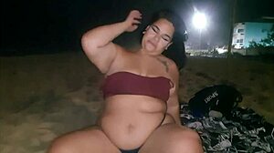 Found A Bbw With Hard Cock, Took Her To Suck And Show Ass?