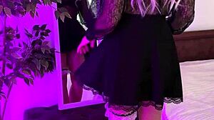 gorgeous mature in sexy garter belt