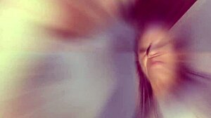 biancas 2nd blowjob - she gets hot cum in her mouth