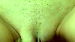 Horny Wet Pussy Gets Cumshot On Belly