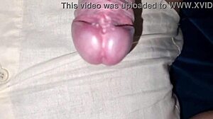 Ansima Moans As Huge Cock Cums, Open Mouth And Drink Sperm!