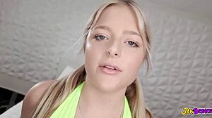 i met a blonde teen for an incredible interracial chat