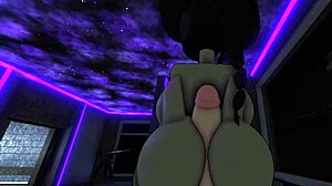 A Busty Follower Asks Me to Fuck Her Hard and She Made Me Cum Inside in Roblox