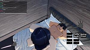 Slutty Roblox Girl Gets Fucked Hard