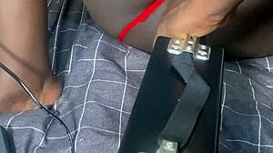 smooth operator with his sex machine works on naked whore