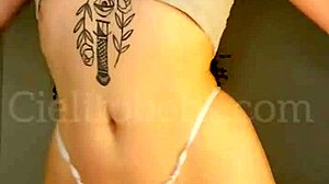 Argentinian Dancer Shows Ass in White Micro Thong Trailer!