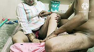 Desi indian wife interacts with neighbor boys