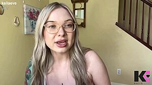 stuck up femdom cheating wife confesses she loves pussy & girlcock