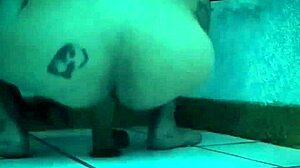 Latina Beauty Enjoys Her Favorite Toy In Private.