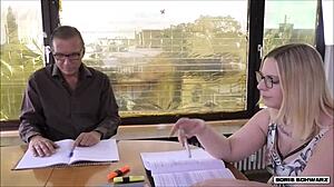 Boris Schwarz, seduce that teacher for secret teen sex!