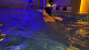 Exhibitionist Couple Katty Blake Bangs Hard in Public Spa, Dare to Watch?