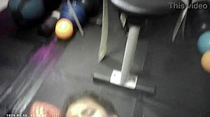 Behind the scenes pornshoot babe gets powerfucked