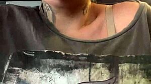 Gym workout got me soaked in just a bra