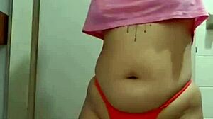 Exhibitionist Flashes Her Big Pussy Online For Viewers