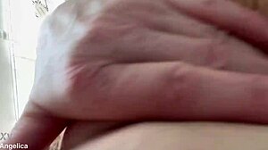 Unbelievable! Extreme close-up POV of wild masturbation action