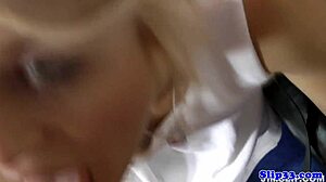 Czech Babe Blows Old British Then Gets Fucked