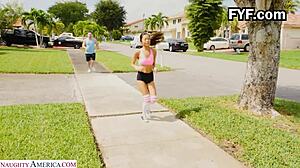 Stepbrother peter green surprises vina sky with a big cock blowjob session