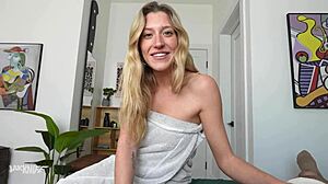 Hot Blonde Step-Sisters Fucked Hard by Frat Boy