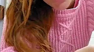 Exhibitionist Flashes Her Big Pussy Online For Viewers