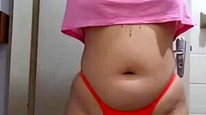 Exhibitionist Flashes Her Big Pussy Online For Viewers