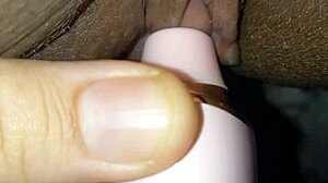 Got wet with clitoris toy.