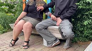 Big ass craving denied, settle for a hot handjob!