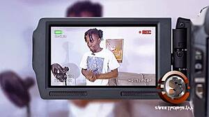 presenter FUCKED big ass naija pornstar in cowgirl