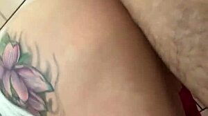 Hey, dickflash leads to cum on face in bathroom adventure