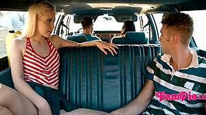 Stepsis Goes Unhinged During Holiday Outdoor Blowjob