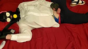 Daniel Feels Intense Pleasure Eating Cum In Training