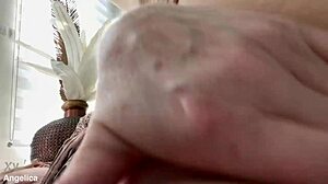 Unbelievable! Extreme close-up POV of wild masturbation action