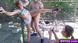 sweet hot chicks crave fucking for wild pleasure with blowjob and cumshot 😍