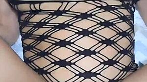 Latina enjoys anal sex with friend while smoking and giving oral