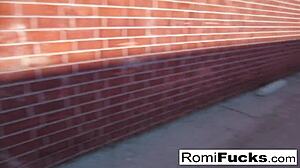 Romi Rain & Dani In Lesbian Black-Light Fun!