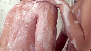 Emotional Plump Half-Asian Beauty Sari Nakamura In Soapland Encounter