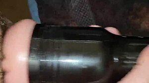 Watch this fleshlight stroke session with big cock