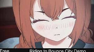 she's riding hard to bounce city, watch this demo