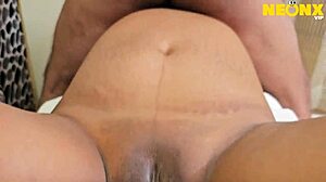 Nuru Massage Turns Wild with Boobs Rubbing and Hardcore Ass Sex.