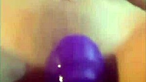 Latina Masturbating with Dildo in Solo Mexican Video