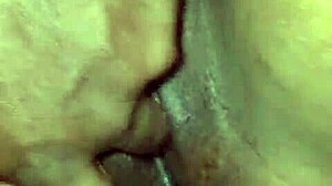 i couldn't resist cumming on my girlfriend's wet pussy