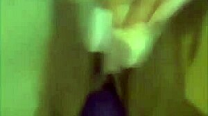 Latina Masturbating with Dildo in Solo Mexican Video