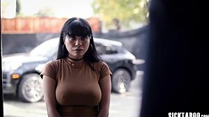 Latina Teen In Uniform Sucks Monster Cock Before Getting Ass Taken