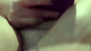 why is this old slut masturbating so wildly?