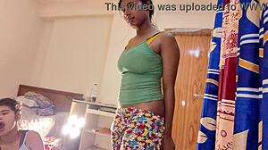 Uttaran20: Brunette Bengali Fingers Petite Redhead College Student