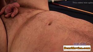 superchub bear anthony cox gets his cock sucked in a hot gay scene