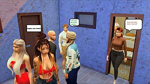 Naughty Fan Drags Alex to Fuck! Takes Huge Cock in Mouth and Pussy!