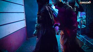 How Wild Was Desi Wife's First Suhagarat Gangbang?