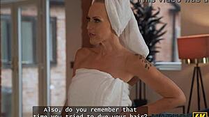 Mature4k Blonde Cougar With Massive Boobs Was So Kind To A Robber So She Gave Him A Deep Throat