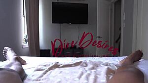 my nasty step sister bent over for monster cock