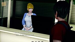 My bully is my lover with big tits and ass in this episode.